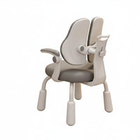 Child Safe Ergonomic kids' Posture Chair double spine support Adjustable Study Chair Soft Padded pad Student Seat 360° rotating for Students, Girls, Parents, Studying, study tasks, Home, Bedroom
