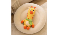 Stuffed Dog Toy with Scarf Squeaky Dog Toy for puppy