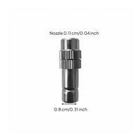 High Temperature Resistant Push-to-Connect Quick Connect Pipe Fitting for Gardeners, DIY Enthusiasts, Greenhouse, Garden, Patio