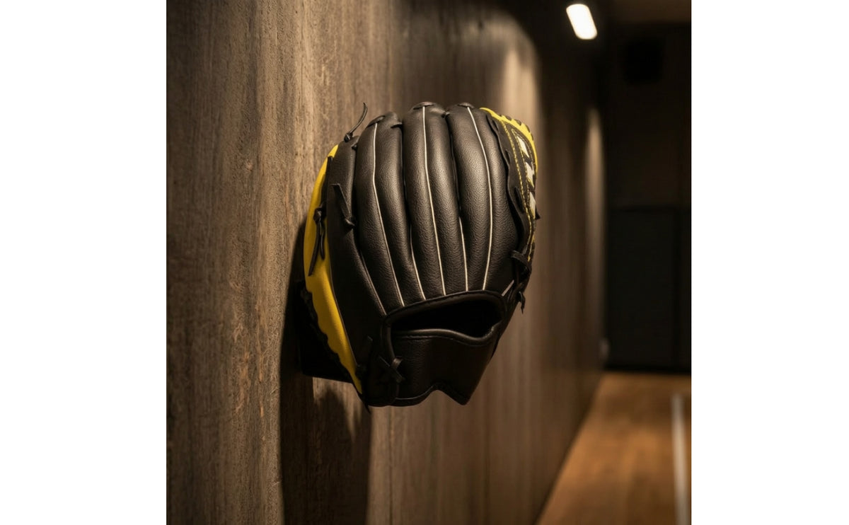 Space Saving Baseball Glove Wall Mount Sturdy Softball Glove Wall Mount Heavy-Duty Floating for Collectors, Bedroom