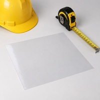 Ethylene-Vinyl Acetate Waterproof Membrane Sheet, for Tunnel Construction, Semi-Transparent White, New Material Synthetic Film, Structure Durability Assurance Sheet