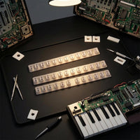 Molded Openings Conductive Rubber Strip Narrow Bar Conductive Keyboard Strip