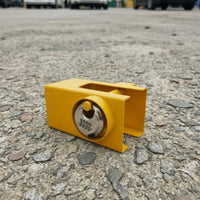 Trailer Hitch Coupler Lock Anti-Unauthorized Removal Trailer Hitch Lock Heavy-Duty for Truck Drivers, Parking, Transport
