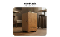 Beginner Friendly Cajon Internal Snare System Cajon Drum Portable Percussion Instrument Versatile Ta Singles for Percussionists, Musicians, Acoustic Sessions, Live Performances, Street Performance, Studio Recording