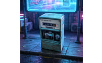 Electric Utility Cabinet Miniature 1:64 Scale Futuristic-Industrial Utility Cabinet Model Handmade