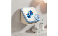 Foldable Wall Art Storage Box Peel-and-Stick-Effortless Installation Foldable Wall Art Shelf Wall Mounted Clothes Holder