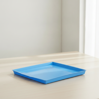 Bird Cage Bottom Tray Accessories Urine Collection Tray Large Plastic Mat Parrot Bird Cage Waste Tray