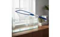 Adjustable Pool Skimmer Net with Telescopic Pole Easy to Use Pool Skimmer Net with Fine Mesh Bag Fast Cleaning for Outdoor Pools