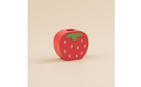 Fine Movement Skills Wooden Fruit Lacing Toy Hand-Eye Coordination Fruit Threading Toy Educational Wooden Threading Beads Color Matching for Toddlers, Kids, Babies, Preschool, Kindergarten