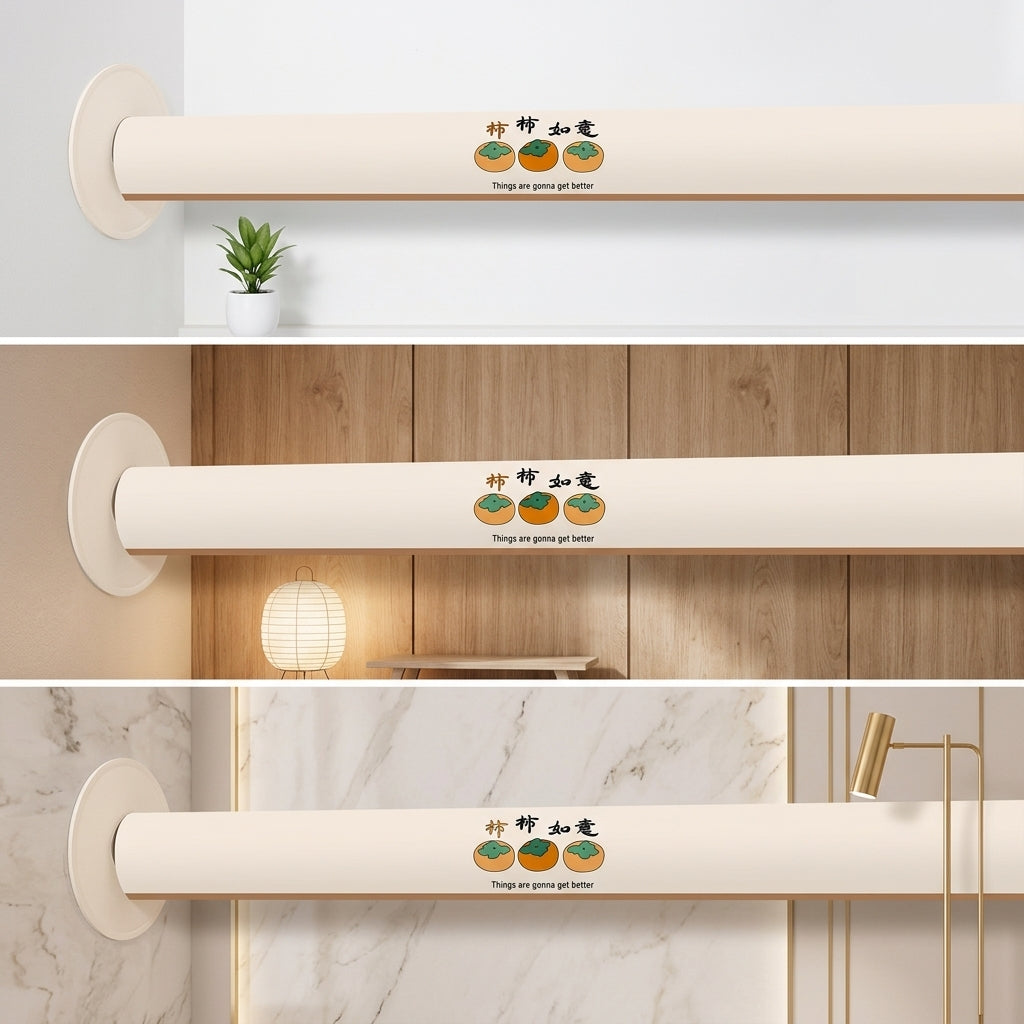 Air Conditioner Pipe Cover Decorative Dustproof Beautifying Sleeve for Cabinet and Wall-Mounted Units