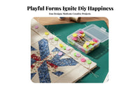 Flower Head Sewing Pins Comes with Storage Box Flower Head Textile Pin End for DIY Enthusiasts, Quilters, Crafting, Dressmaking, Decorations