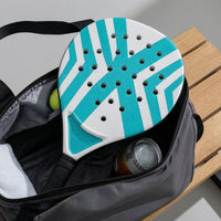 Beach Tennis Paddle Soft Grip Beach Tennis Racket Paddle with Carbon Fiber Face Non-Slip Carbon Fiber Racket Sweat-Resistant