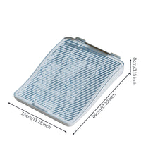 Feline Litter Mat Raised Frame Pet Supplies Rinsable