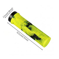 Handlebar Grips with Lock Rings Anti-Slip Handlebar Grips with Ends Textured for Commuting