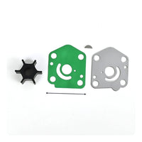 Water Pump Impeller Repair Kit Aftermarket Impeller with Metal Plates Complete Hardware for Boat Owners