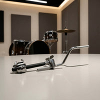 Chrome Drum Clamp Adapter Metal Drum Multi-Clamp Heavy Duty Adapter Bracket Adjustable for Percussionists
