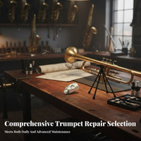 Universal Fit Trumpet Repair Easy To Install B-Flat Trumpet Maintenance Accessories Effortless Rebound for DIY Repairers, School Band