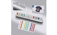 Parking Number Card with Aluminum Base Sporty for Drivers
