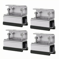4 Pieces Roof Rack Solar Mount Threaded Bolts Solar Panel Mounting Kit Roof Rack Bracket Corrosion Resistant Energy Hardware