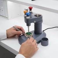 4-Pin Watch Hand Presser Tool Precision Watch Hand Setting Press Benchtop for Workbench