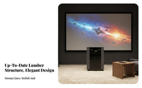 KTV Equipment Cabinet Solid Wood Wooden Amplifier Stand Stable Design High-Fidelity Equipment Rack for DJs, Stage, Home Theater, Studio