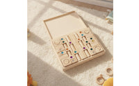 128 Pieces Castle Building Brick Set Educational Building Blocks with Jewels Stacking Construction Toy for Young Children, Preschoolers, Playroom