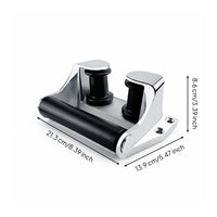 Anchor Roller Fairlead Stainless Steel Bow Roller Rust Resistant Fairlead Pulley Guide for Yacht, Boat