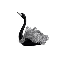Swan Storage Ornament Decorative Swan Statue with Tray Carved for Entryway, Living Room