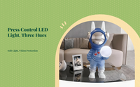 Adjustable brightness kids' lamp