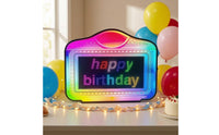 LED Sign Board Illuminated Customizable LED Sign Freestanding Digital Display Board for Businesses, Event Planners, Storefront, Taverns, Parties