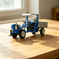 1/16 Tractors with Trailer Miniature Farm Vehicle Set Diecast Die-Vehicle Model Set for Pretend Play