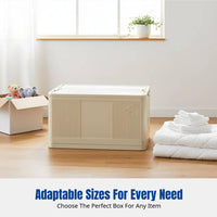 Large Capacity Foldable Storage Bin, Thick Organizer for Clothes, Quilts, Toys, Home, Car