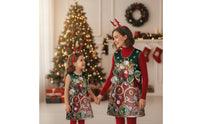 Christmas Costume Dress Festive Christmas Dress Knee Length Clothing for Women, Entertainers, Stage Performances