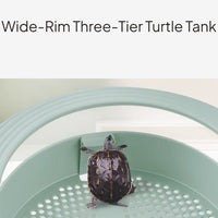 Turtle Habitat: Water & Land, Easy Clean, Multi-Functional
