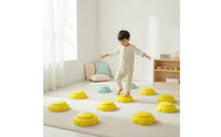 Stepping Stone with Anti-Slip Stickers Textured Balance Stepping Stones Child Children's Balance Block for Kids, Preschoolers, Playroom, Preschool