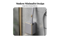 Toilet Brush Set Hygienic Wall Mounted Toilet Scrubber Kit Hands Disposal