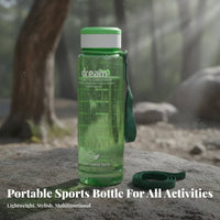 Sports Bottle Measurement Markings Large Capacity Water Bottle Leakproof Large Capacity Water Jug for Athletes, Hikers, Travel, Hiking, School