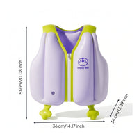 Comfortable Inflatable Swim Vest Lightweight Swim Vest with Zipper Easy to Carry Buoyancy Aid Compact for Beginners