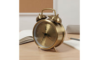 No Batteries Needed Antique Design Alarm Clock Mechanical Alarm Clock House Decoration for Students, Heavy Sleepers, Bedroom, Living Room, Office