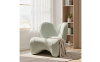 Sofa Chair with Side Pocket Ergonomic Accent Chair with Side Pocket High Back Armchair Small-Space Furniture Comfortable