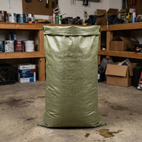 50 Pack Debris Sacks and 40x60cm Garden Waste Bags, Recyclable Value Pack Sacks for Construction Waste, Sand Transport and General Cargo Use