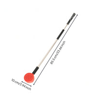 Round Head Golf Swing Practice Aid Grip Handle Swing Correction Stick Slim Sports Gear Sturdy