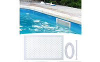 Prevents Clogging Pool Skimmer Foliage Net Long-Lasting Adjustable Skimmer Guard Kit Rust-Proof Fine Mesh Foliage Net Sturdy