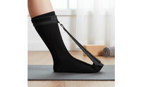 Gentle Overnight Stretch Foot Drop Brace Heel Pain Relief Foot Drop Brace Sock Adjustable Strap for Nighttime
