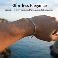 Minimalist Snake Chain Bracelet, Stainless Steel Chain Bracelet, Round Snake Bracelet Women, Fashion Bracelet Everyday Wear