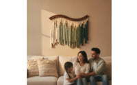 Tassel Wall Hanging DecorBohemian Boho Wall Hanging Rustic Tapestry for Bedroom
