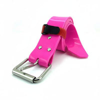 Freediving Weight Belt Adjustable Length Silicone Dive Belt Quick Release Buckle for Freedivers