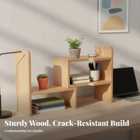 Expandable Book Rack Extendable Design Adjustable Book Organizer