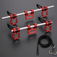 RC Crawler Kit Adjustable Metal with Tow Hooks Easy to Install Vehicle Part for Hobbyists