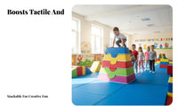 Adjustable Foam Obstacle Course Develops Movement Abilitys Gymnastics Trainer Soft and Safe Adaptable Configuration